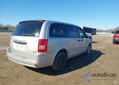 2008 Chrysler Town & Country Lx z USA, uszkodzony, nr VIN 2A8HR44H18R138575